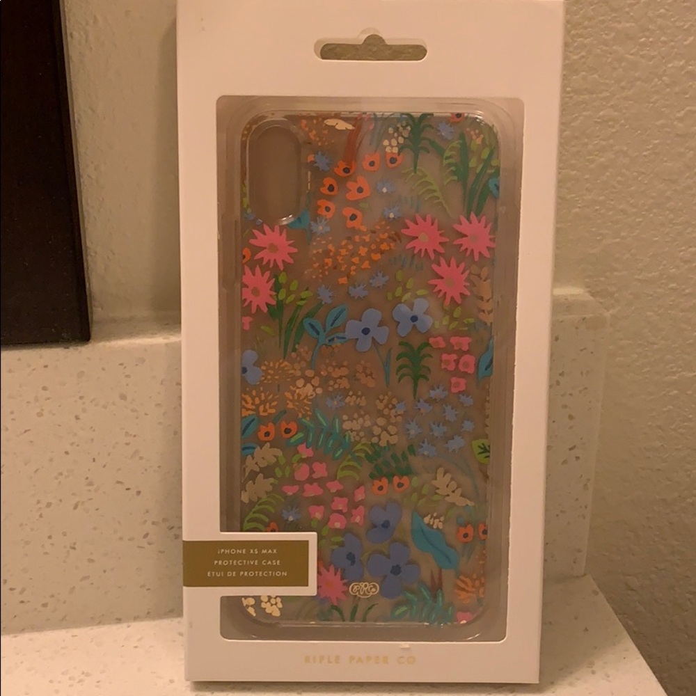 NEW! Rifle Paper print iPhone XS Max case